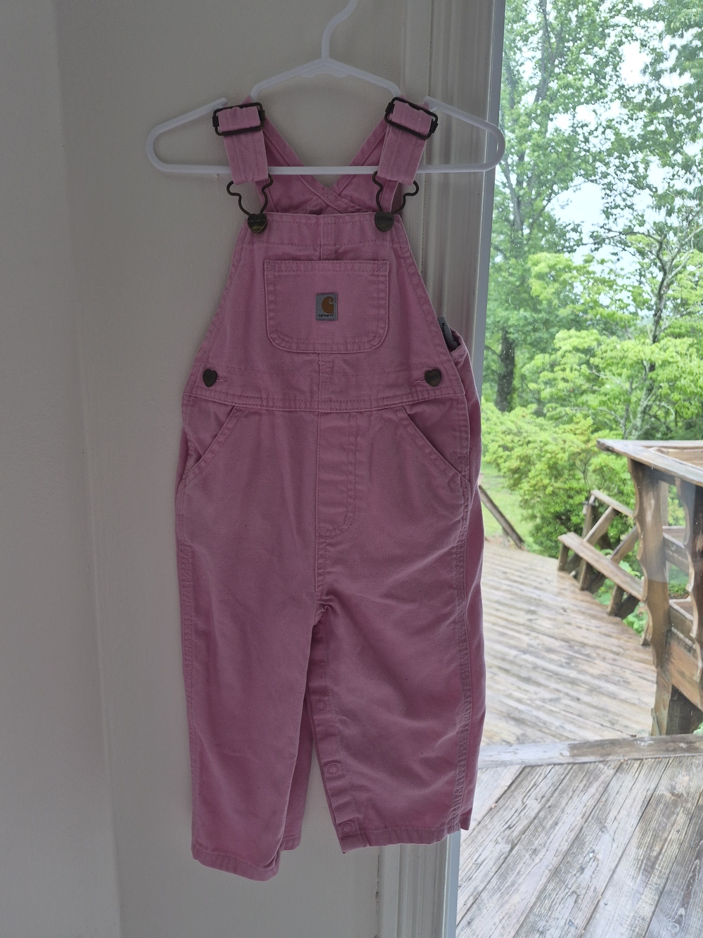 Carhartt Pink Kids Overalls